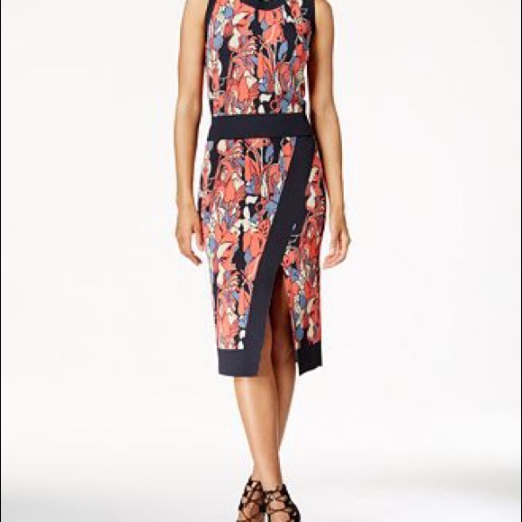 Jupe Tricotée Rachel Roy - Taille XL, Multicolore, Longueur Genoux - Occasion En Très Bon état